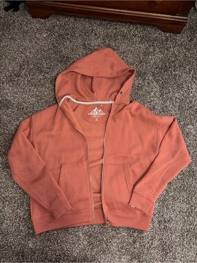 Free Planet Women's Zip Hoodie Jacket - Rose Clay